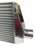 Universal SFWD Front Facing Intercooler 1000HP Reinforced Welds 3" to 3.5" 65PSI