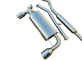 Catback Exhaust For 2013-2020 Subaru BRZ Scion FR-S AE86 FRS Resonator Muffler