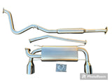 Catback Exhaust For 2013-2020 Subaru BRZ Scion FR-S AE86 FRS Resonator Muffler