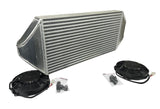 Backdoor Front Mount Intercooler Dual 3" Tucked Full Size Radiator Combo 16AN