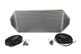 Backdoor Front Mount Intercooler Dual 3" Tucked Full Size Radiator Combo 16AN