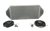 Backdoor Front Mount Intercooler Dual 3" Tucked Full Size Radiator Combo 16AN