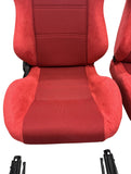 Reclinable Slider Seats For Recaro SR3 Style Civic Integra DC2 EK9 EK EG ITR CTR