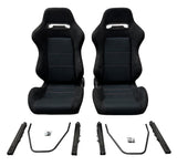 Reclinable Slider Seats For Recaro SR3 Style Civic Integra DC2 EK9 EK EG ITR CTR