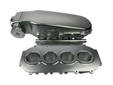 Billet 90mm Ultra Side Feed Intake Manifold Kit K-Series B-Series H-Series EG EK DC2 RSX 4 injector 8 injector