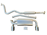 Catback Exhaust For 2013-2020 Subaru BRZ Scion FR-S AE86 FRS Resonator Muffler