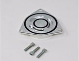 Billet Ssqv BOV Adapter Flange For HKS 13-17 Hyundai Veloster Coupe 1.6T JSR-DRP