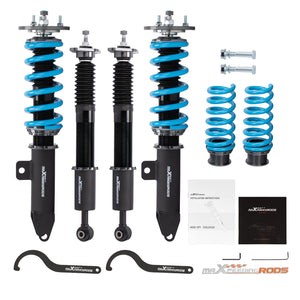 Racing Coilover Lowering Kit Suspension Damper Dodge Challenger R/T 5.7L V8 RWD 2009-2010-Blue