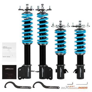 Subaru Impreza WRX GDA GDB 24 Way Full Adjustable Coilover Struts Assembly lowering kit