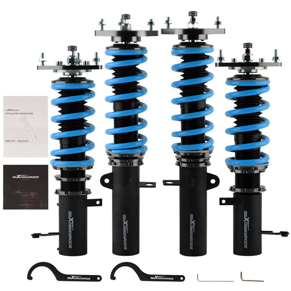 Coilover Spring Shock ForToyota Corolla E90 1988-1999 24 ways damping adjustable Coilover lowering kit