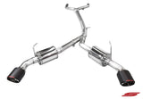 2016-2021 Infiniti Q50 [3.0t] Cat Back Exhaust w/ Carbon Fiber Tips - 504450 Stillen