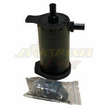 For Mishimoto MMBCC-UNI-RD Performance Universal Baffled Oil Catch Can Black USA JSR-DRP