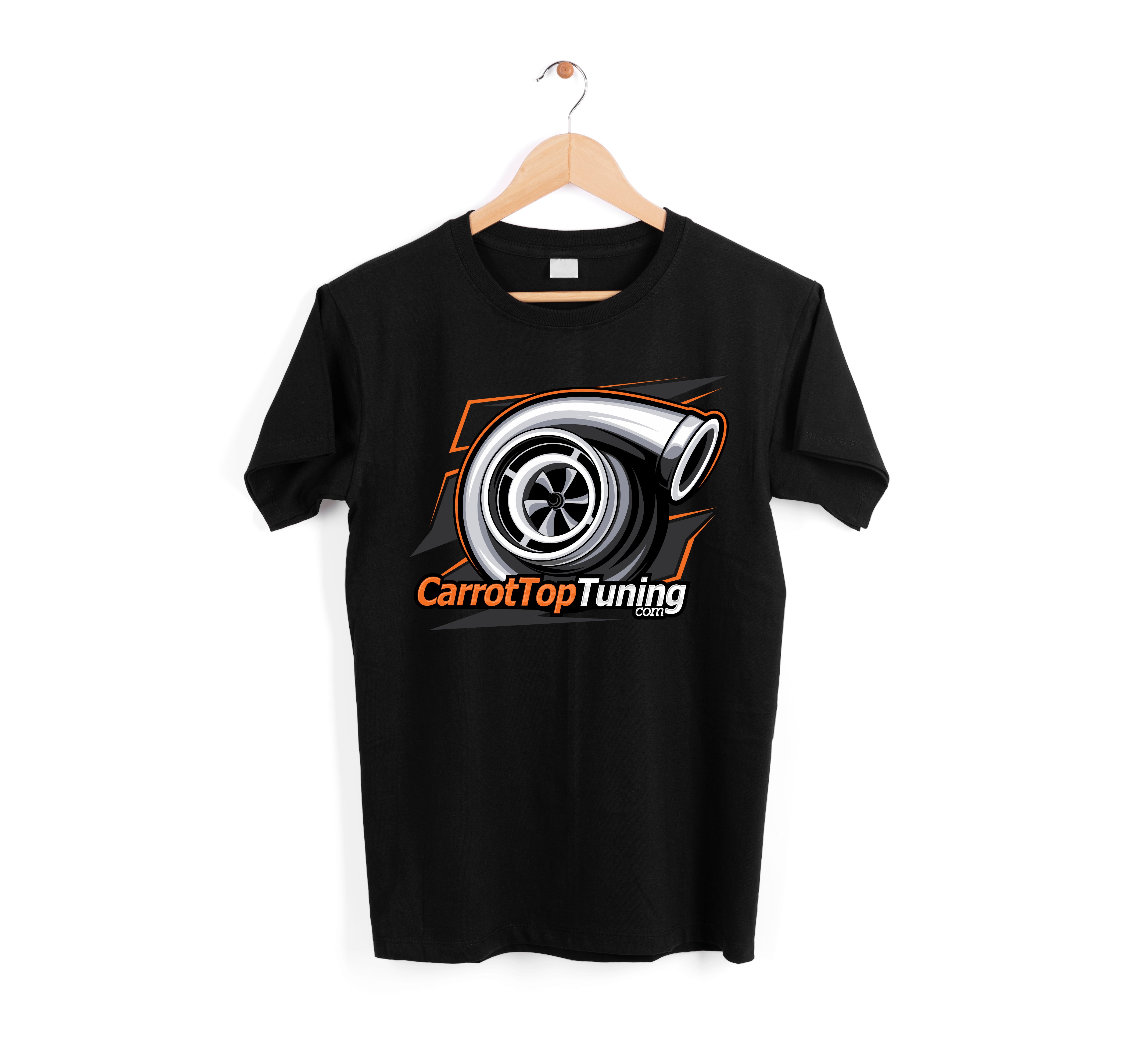 Carrot Top Tuning Turbocharger T Shirt Large Black