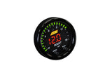 AEM X-Series Pressure Gauge 0-15psi Black Bezel & Black Boost/Fuel Faceplate AEM Electronics