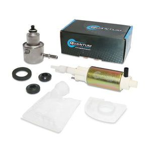 QFS OEM Replacement In-Tank EFI Fuel Pump w/ Fuel Pressure Regulator, Strainer, HFP-377-R QFS