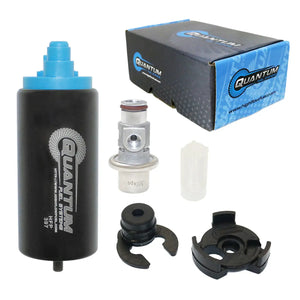 QFS OEM Replacement In-Tank EFI Fuel Pump w/ Fuel Pressure Regulator, Strainer, HFP-397-U2R QFS