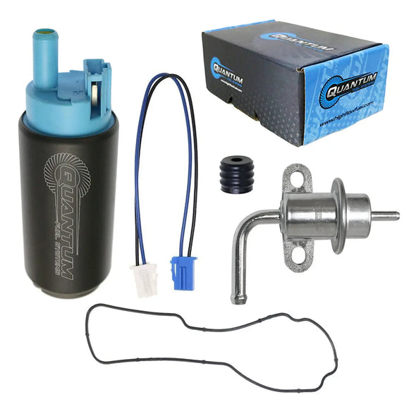 QFS OEM Replacement Marine/Outboard EFI Fuel Pump w/ Fuel Pressure Regulator, Tank Seal, HFP-382S-OB2RT3 QFS