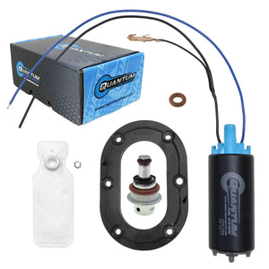 QFS OEM Replacement In-Tank EFI Fuel Pump w/ Fuel Pressure Regulator, Tank Seal, Strainer, HFP-396-X2R3T3 QFS