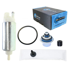 QFS OEM Replacement In-Tank EFI Fuel Pump w/ Fuel Pressure Regulator, Tank Seal, Strainer, HFP-404-RT QFS