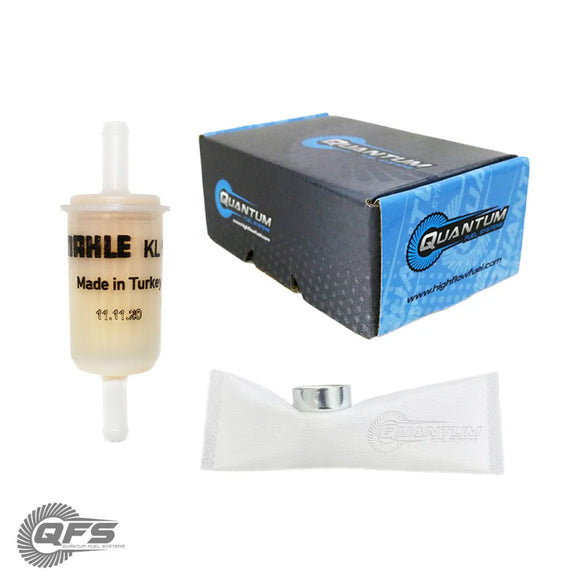 Fuel Pump Strainer/Filter Kit w/ Genuine Mahle Filter, Strainer, QFS-FK9704 QFS