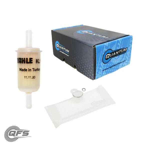 Fuel Pump Strainer/Filter Kit w/ Genuine Mahle Filter, Strainer, QFS-FK9705 QFS