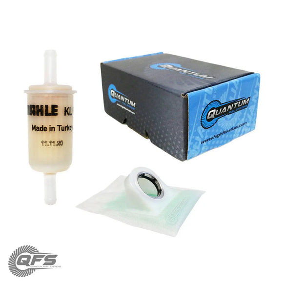 Fuel Pump Strainer/Filter Kit w/ Genuine Mahle Filter, Strainer, QFS-FK9708 QFS
