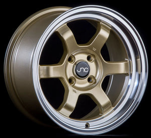 JNC013 GOLD Machined Lip JNC Wheels