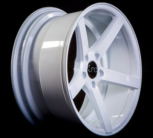 JNC026 White JNC Wheels