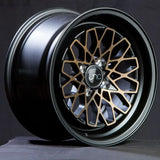 JNC040 Matte Black Bronze Face JNC Wheels