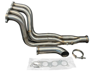 K Series K20 K24 Big Tube Header 4-2-1 Tri-Y EK EG Honda Acura DC2 Civic V Band JSR-DRP