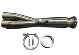 K Series K20 K24 K Swap Megaphone 4-1 Collector Merger 3" Vband EG EK Tri-Y Pipe DC CRX EF Si Header JSR-DRP