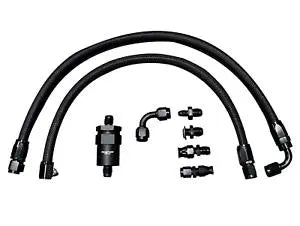 K Series Tucked Fuel Line Kit For Honda Civic Integra Feed Return Line K20 K24 JSR-DRP