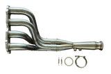 K Swap K20 K24 Megaphone Exhaust Header 3" 4-1 Tri-Y EK EG DC2 Civic V Band Pipe JSR-DRP