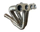 K Swap K20 K24 Megaphone Exhaust Header 3" 4-1 Tri-Y EK EG DC2 Civic V Band Pipe JSR-DRP