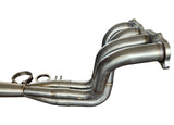 K Swap K20 K24 Megaphone Exhaust Header 3" 4-1 Tri-Y EK EG DC2 Civic V Band Pipe JSR-DRP