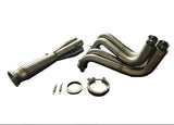 K Swap K20 K24 Megaphone Exhaust Header 3" 4-1 Tri-Y EK EG DC2 Civic V Band Pipe JSR-DRP