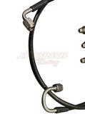 Master to Slave Cylinder Stainless Clutch Line Fits Acura RSX K Series K20 K24 JSR-DRP