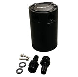 Oil Catch Can Tank 2-Port Baffled Reservoir Breather Universal Reservoir USA JSR-DRP