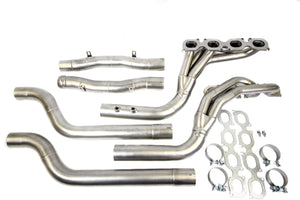 PLM Mercedes Benz C63 AMG Long Tube Headers + Mid Pipes PLM