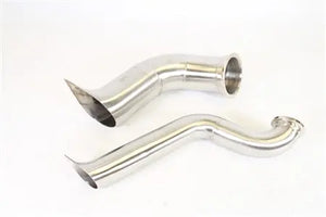 PLM Power Driven B-Series Hood Exit Up-Pipe & Dump Tube for Top Mount Turbo Manifold PLM