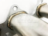 PLM Power Driven H-Series Hood Exit Race Header 4-1 Megaphone H22 F20B H22A PLM