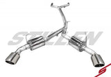 2016-2021 Infiniti Q50 [3.0t] Cat Back Exhaust System w/ Polished Tips - 504451 Stillen