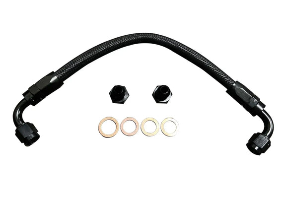 Power Steering Block De Lete Line Braided Loop Hose 92-00 Honda Integra AN6 EK JSR-DRP