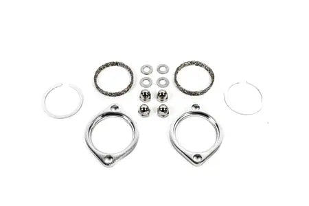 Precision Works Flange Gasket Hardware For Harley Davidson Exhaust Install Kit 84-15 PLM