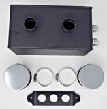 Pro Series Oil Catch Can For Honda Civic Acura Integra 4 Port -10AN Black USA JSR-DRP