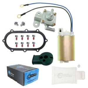 QFS Electric Fuel Pump, Petcock & Tank Seal, HFP-381-T QFS