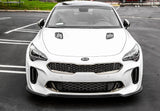 2018-2022 Kia Stinger GT AWD/RWD 3.3TT Front Splitter [Matte Black] - KB26001MB Stillen