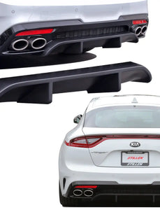 2018-2021 Kia Stinger GT (AWD/RWD 3.3TT) Rear Diffuser [Matte Black] - KB26002MB Stillen