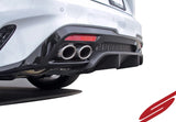 2018-2021 Kia Stinger GT (AWD/RWD 3.3TT) Rear Diffuser [Matte Black] - KB26002MB Stillen