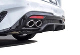 2018-2021 Kia Stinger GT (AWD/RWD 3.3TT) Rear Diffuser [Matte Black] - KB26002MB Stillen